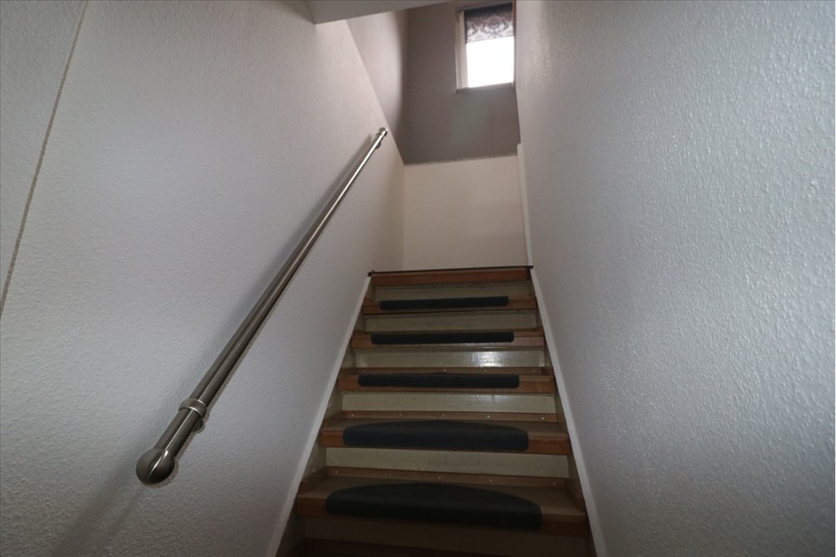 Treppe zur Wohnung
